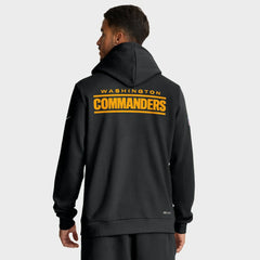 Washington Commanders Sideline Standard Issue Initial Home Dri-FIT Hoodie Black | Nike for Sale