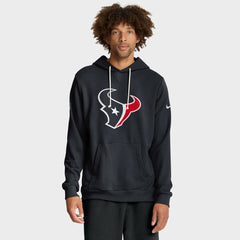 Houston Texans Sideline Standard Issue Initial Home Dri-FIT Hoodie Navy | Nike for Sale