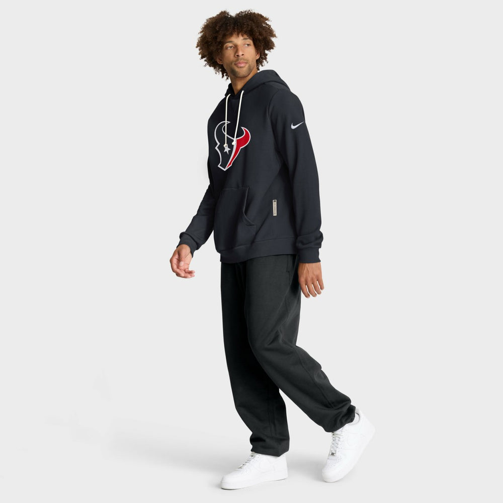 Houston Texans Sideline Standard Issue Initial Home Dri-FIT Hoodie Navy | Nike for Sale