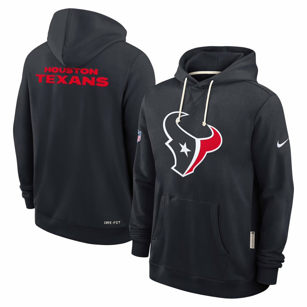 Houston Texans Sideline Standard Issue Initial Home Dri-FIT Hoodie Navy | Nike for Sale