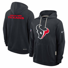 Houston Texans Sideline Standard Issue Initial Home Dri-FIT Hoodie Navy | Nike for Sale