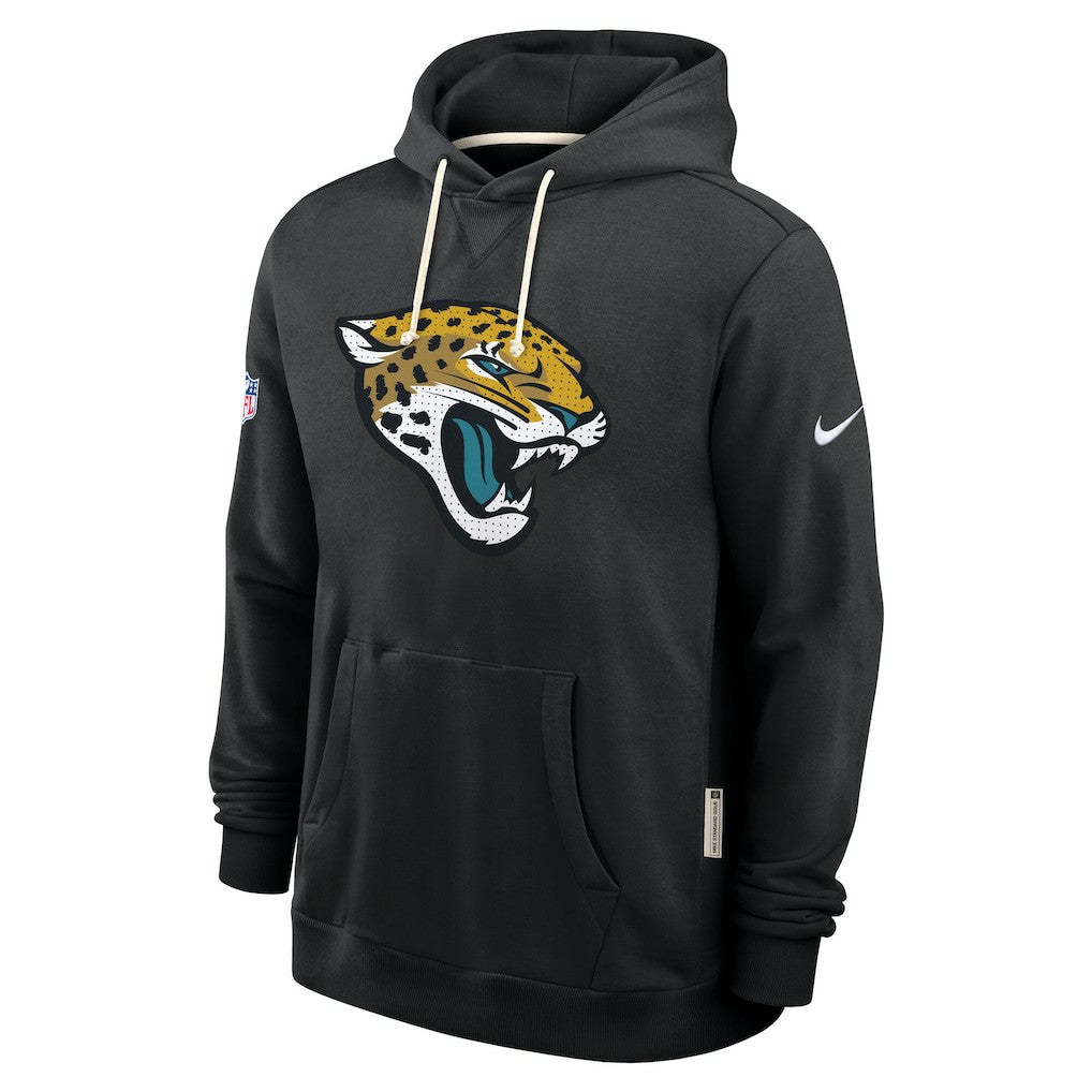 Jacksonville Jaguars Sideline Standard Issue Initial Home Dri-FIT Hoodie Black | Nike for Sale
