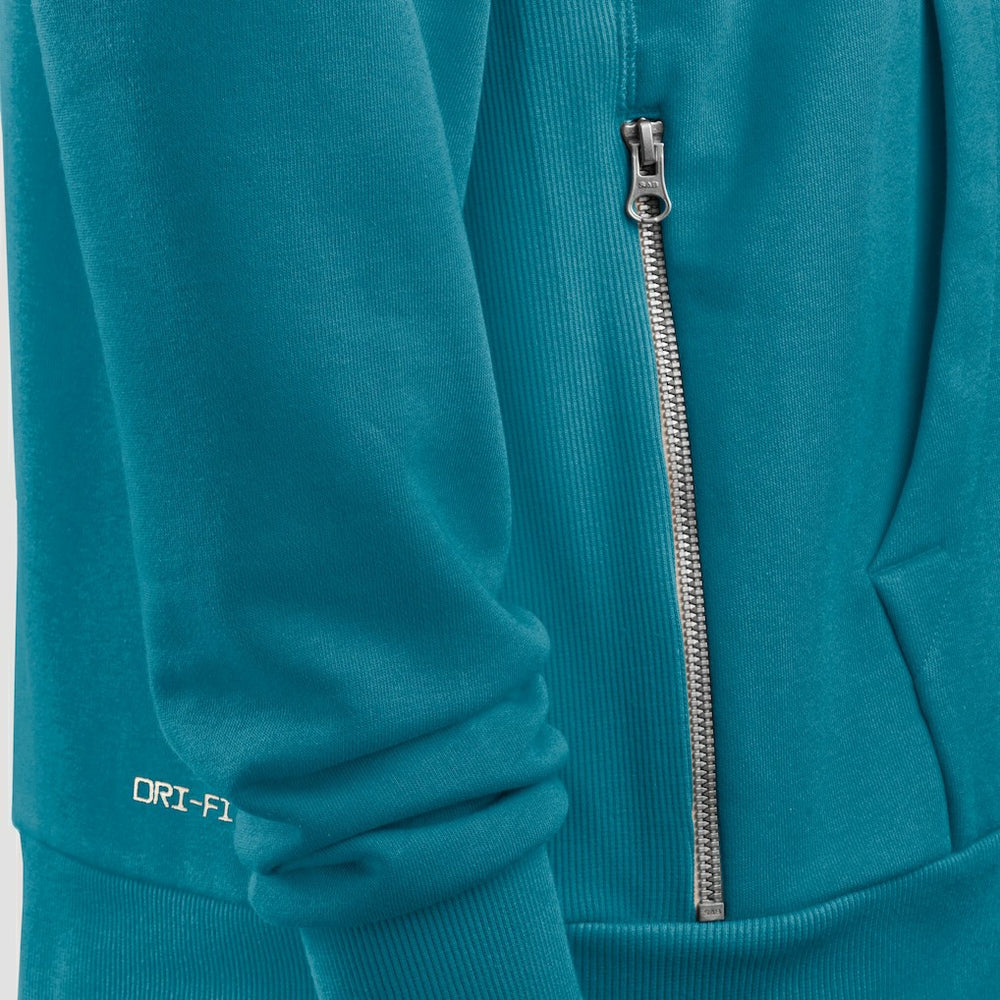 Jacksonville Jaguars Sideline Standard Issue Initial Home Dri-FIT Hoodie Teal | Nike for Sale
