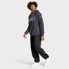 Buffalo Bills Sideline Standard Issue Initial Home Dri-FIT Hoodie Anthracite | Nike for Sale