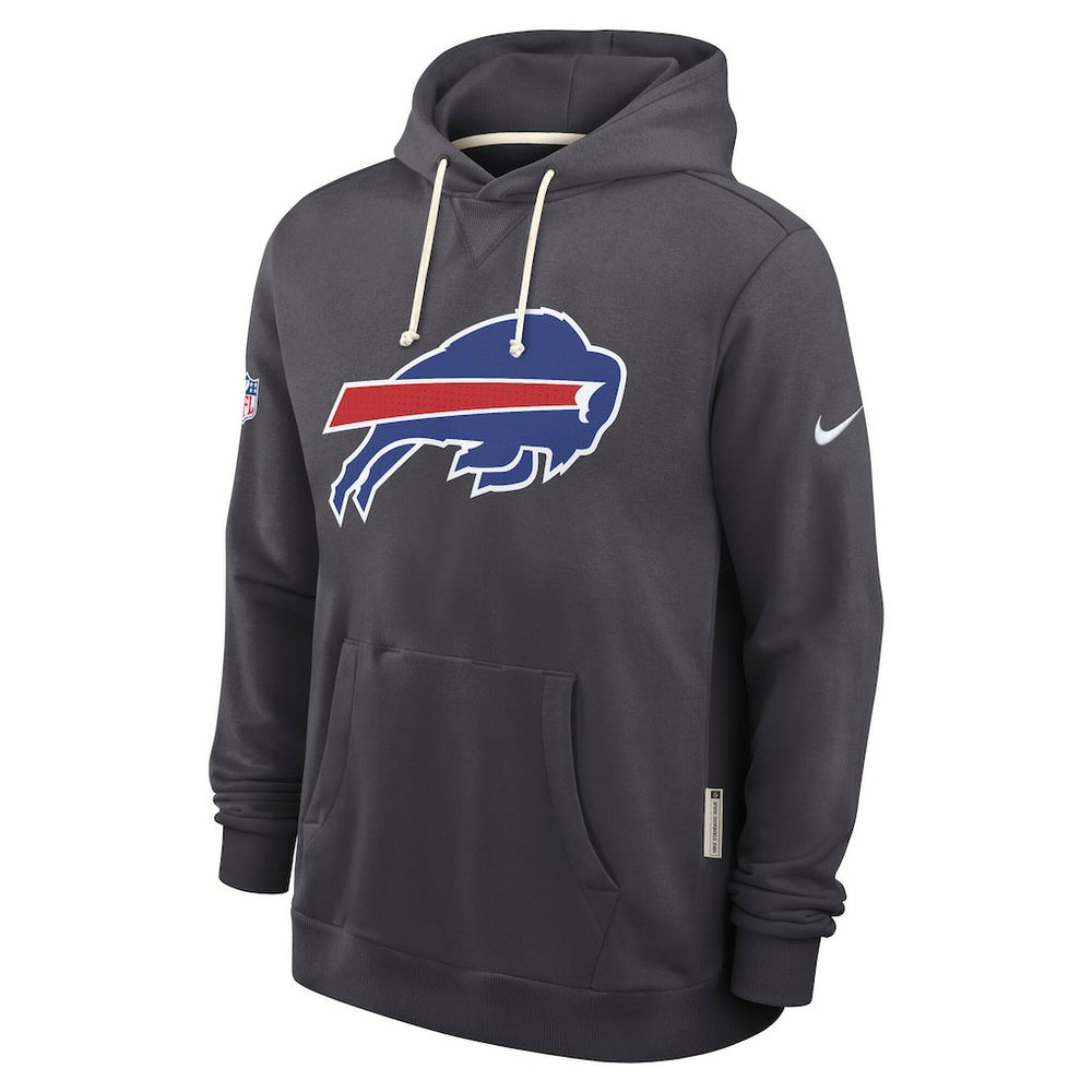 Buffalo Bills Sideline Standard Issue Initial Home Dri-FIT Hoodie Anthracite | Nike for Sale