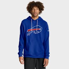 Buffalo Bills Sideline Standard Issue Initial Home Dri-FIT Hoodie Royal | Nike for Sale