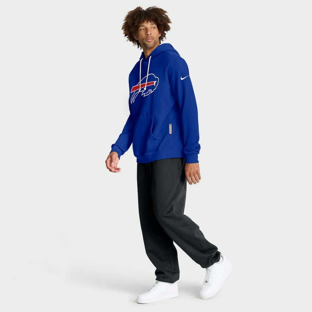 Buffalo Bills Sideline Standard Issue Initial Home Dri-FIT Hoodie Royal | Nike for Sale