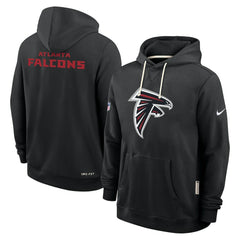 Atlanta Falcons Sideline Standard Issue Initial Home Dri-FIT Hoodie Black | Nike for Sale