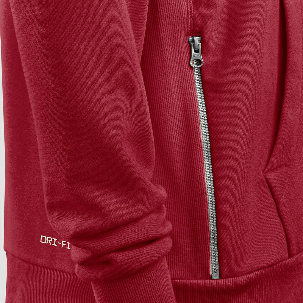 Arizona Cardinals Sideline Standard Issue Initial Home Dri-FIT Hoodie Cardinal | Nike for Sale