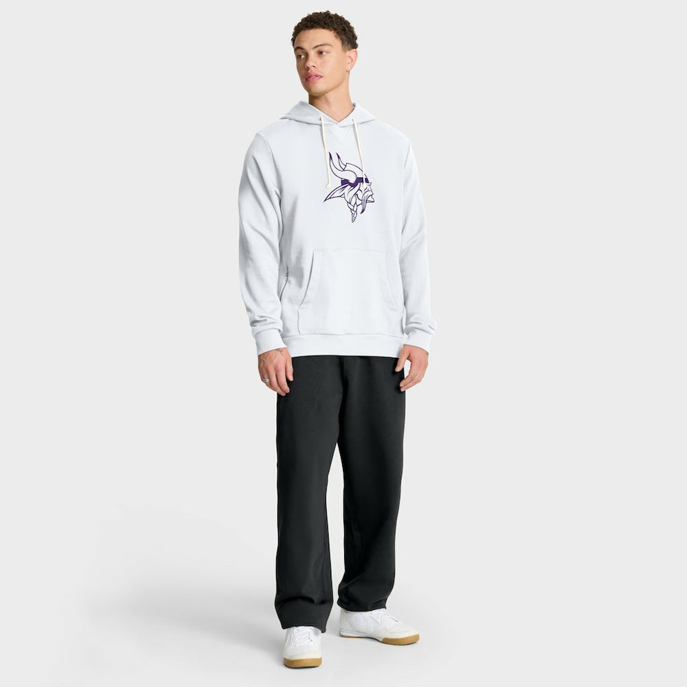 Minnesota Vikings Sideline Standard Issue Alt 2 Dri-FIT Hoodie White | Nike for Sale