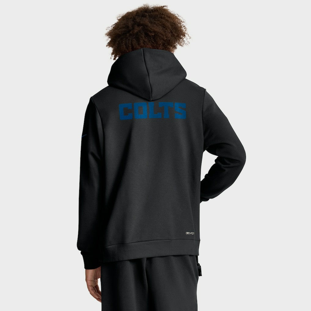 Indianapolis Colts Sideline Standard Issue Alt 2 Dri-FIT Hoodie Black | Nike for Sale