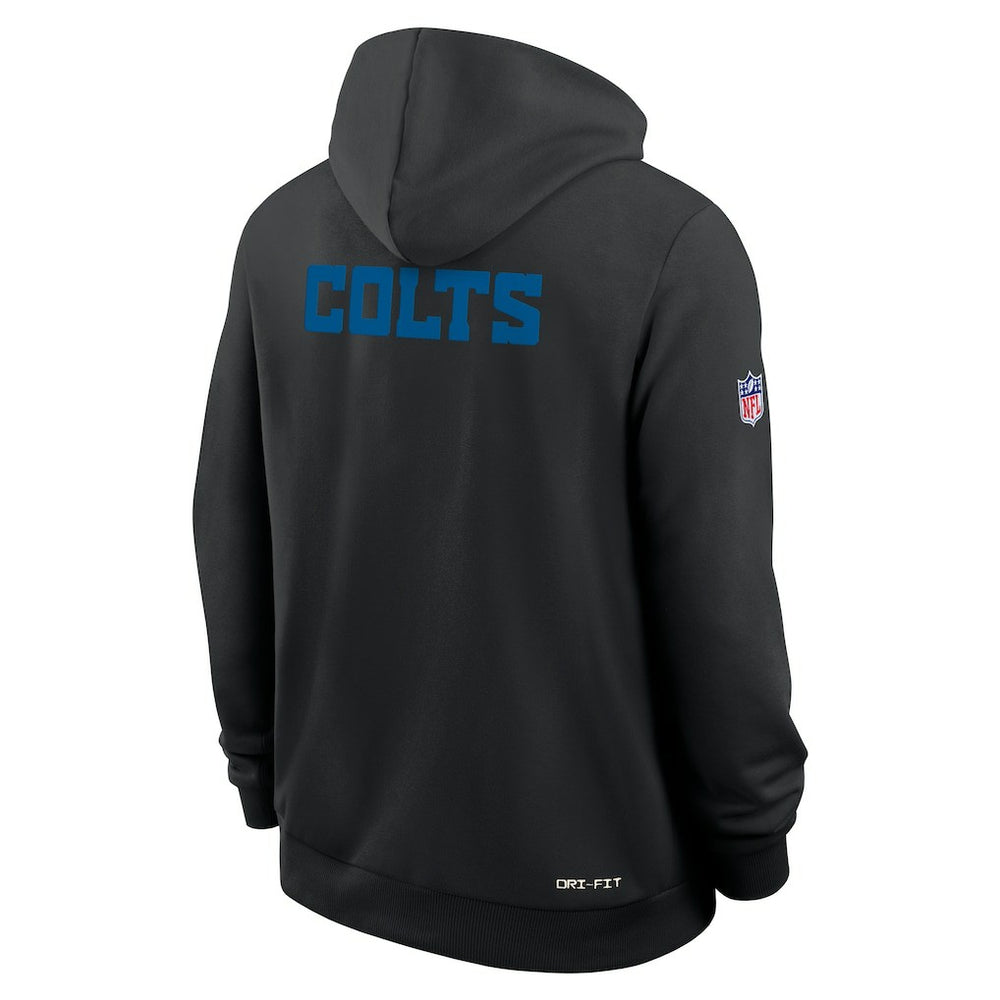 Indianapolis Colts Sideline Standard Issue Alt 2 Dri-FIT Hoodie Black | Nike for Sale