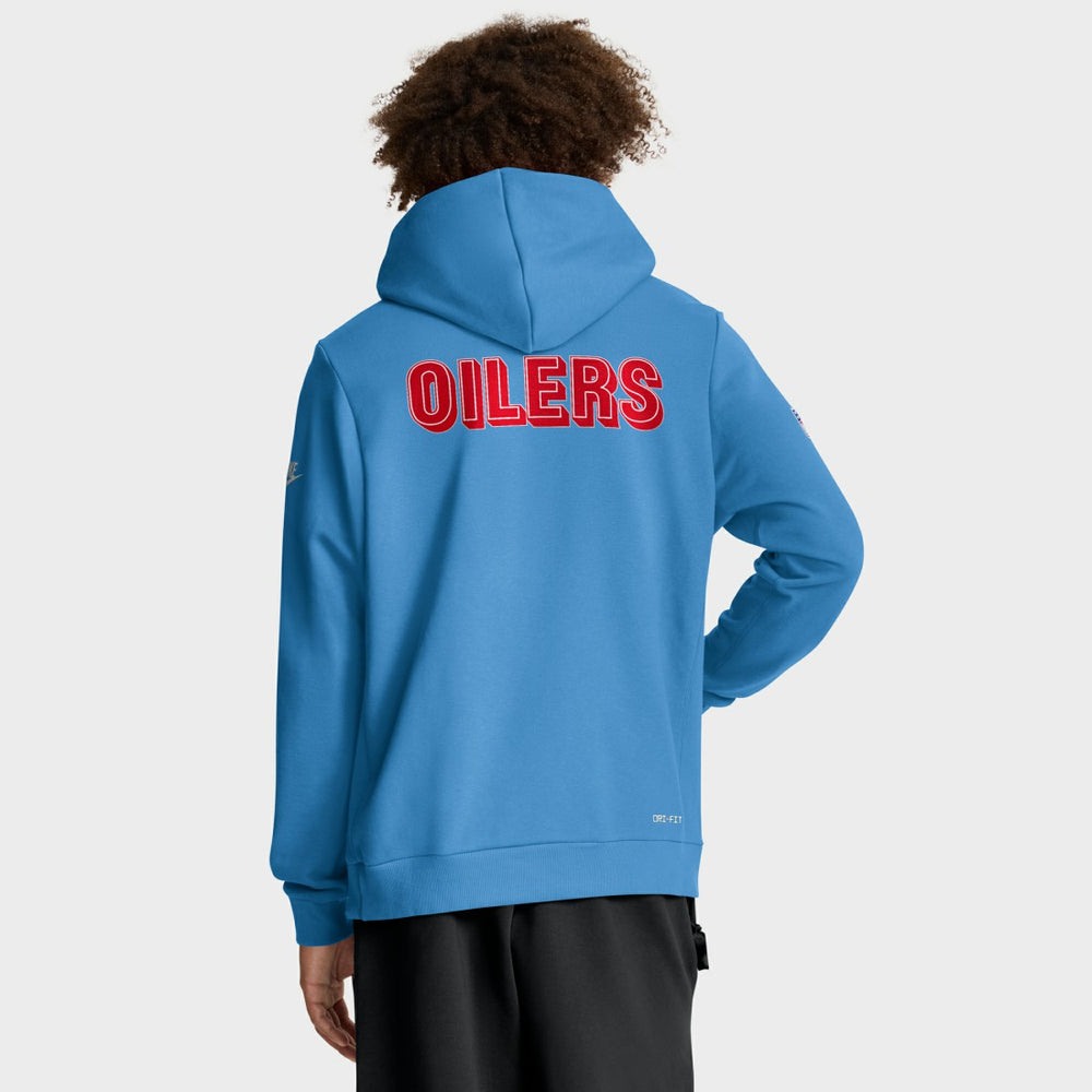 Tennessee Titans Sideline Standard Issue Alt 2 Dri-FIT Hoodie Light Blue | Nike for Sale
