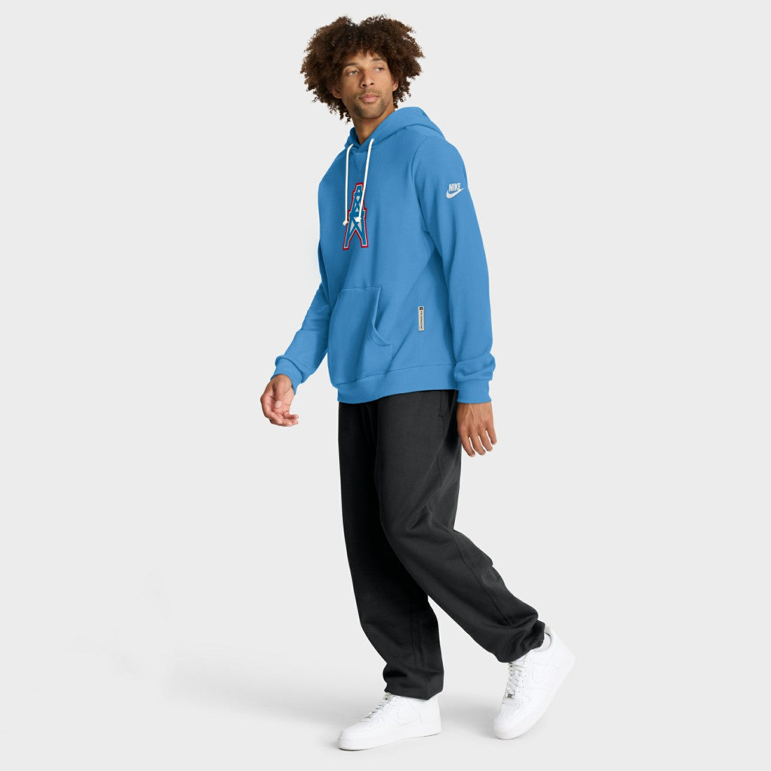 Tennessee Titans Sideline Standard Issue Alt 2 Dri-FIT Hoodie Light Blue | Nike for Sale