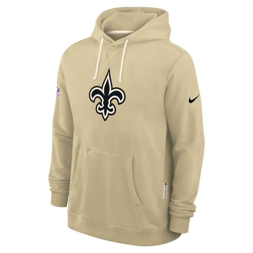 New Orleans Saints Sideline Standard Issue Alt 2 Dri-FIT Hoodie Gold | Nike for Sale