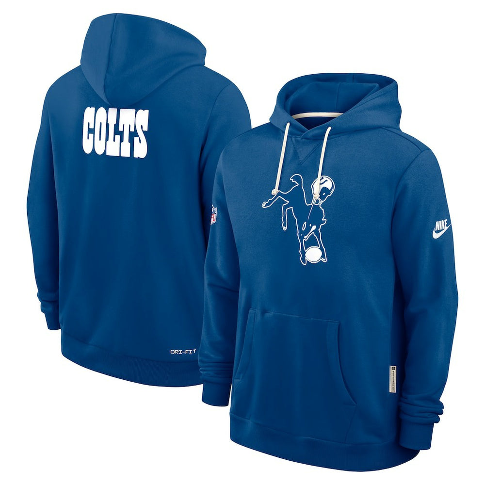 Indianapolis Colts Sideline Standard Issue Alt 2 Dri-FIT Hoodie Royal | Nike for Sale