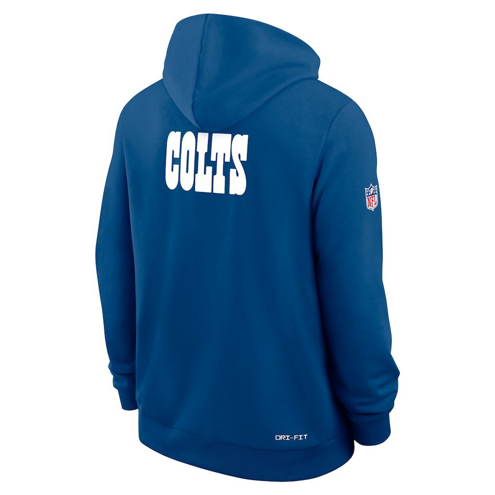 Indianapolis Colts Sideline Standard Issue Alt 2 Dri-FIT Hoodie Royal | Nike for Sale