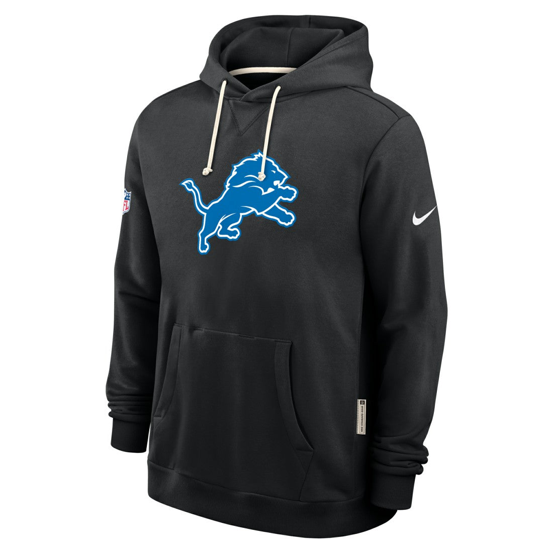 Detroit Lions Sideline Standard Issue Alt 2 Dri-FIT Hoodie Black | Nike for Sale