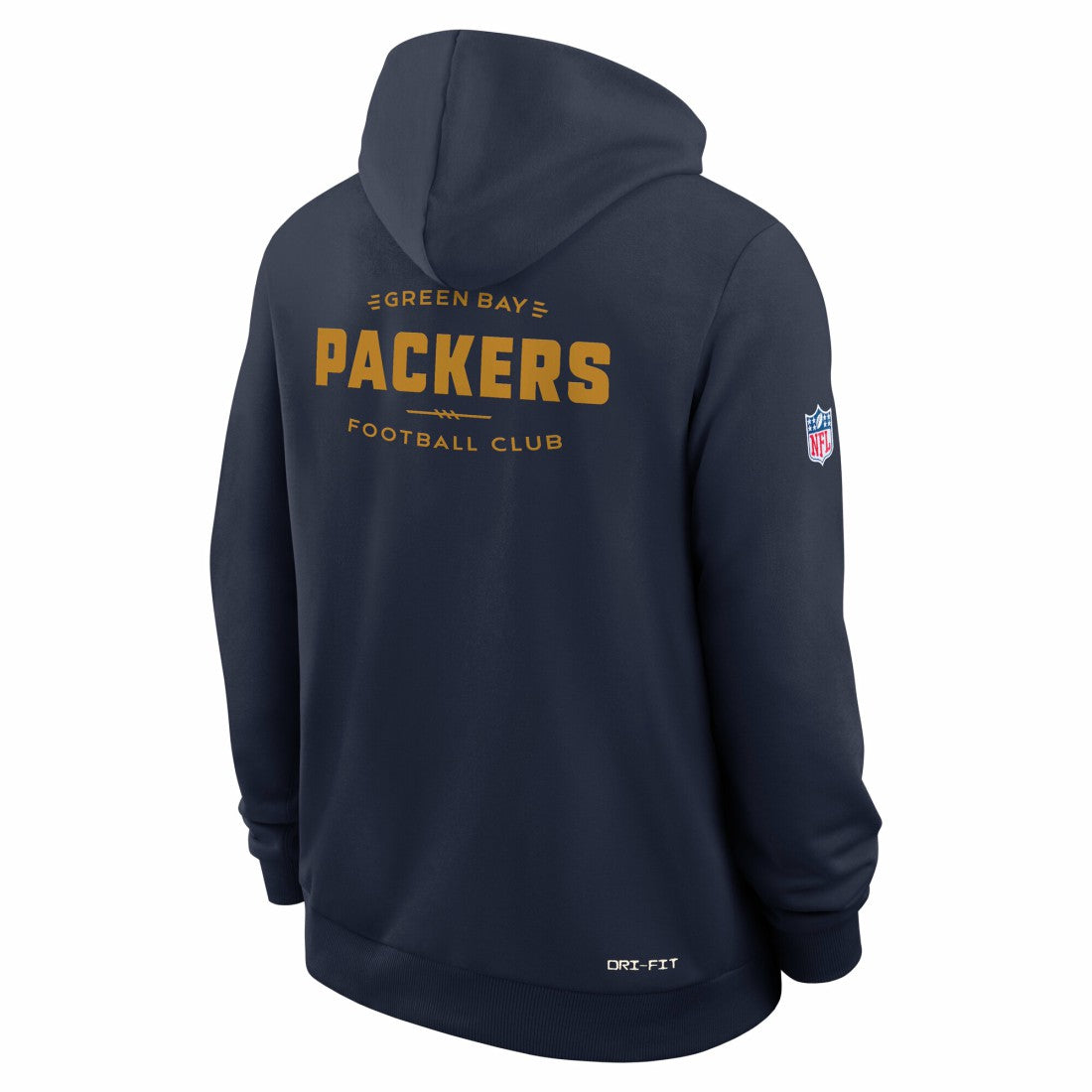 Green Bay Packers The 1923 Classic Sideline Dri-FIT Pullover Hoodie Navy | Nike for Sale