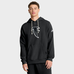 Atlanta Falcons Sideline Standard Issue Alt 2 Dri-FIT Hoodie Black | Nike for Sale