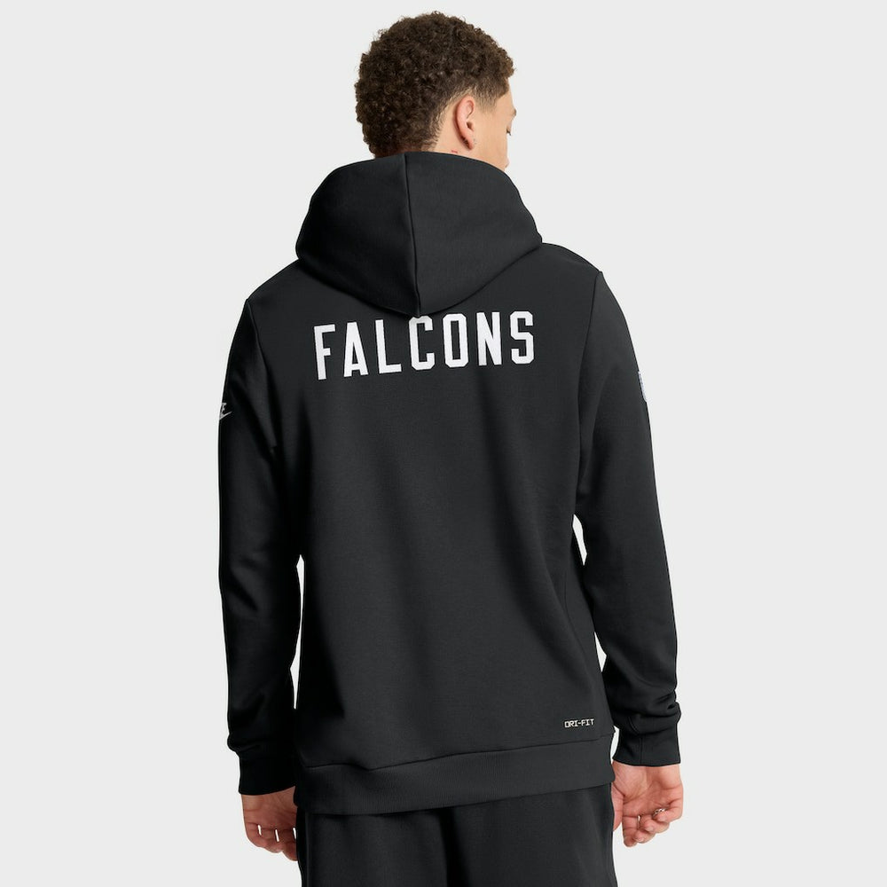 Atlanta Falcons Sideline Standard Issue Alt 2 Dri-FIT Hoodie Black | Nike for Sale