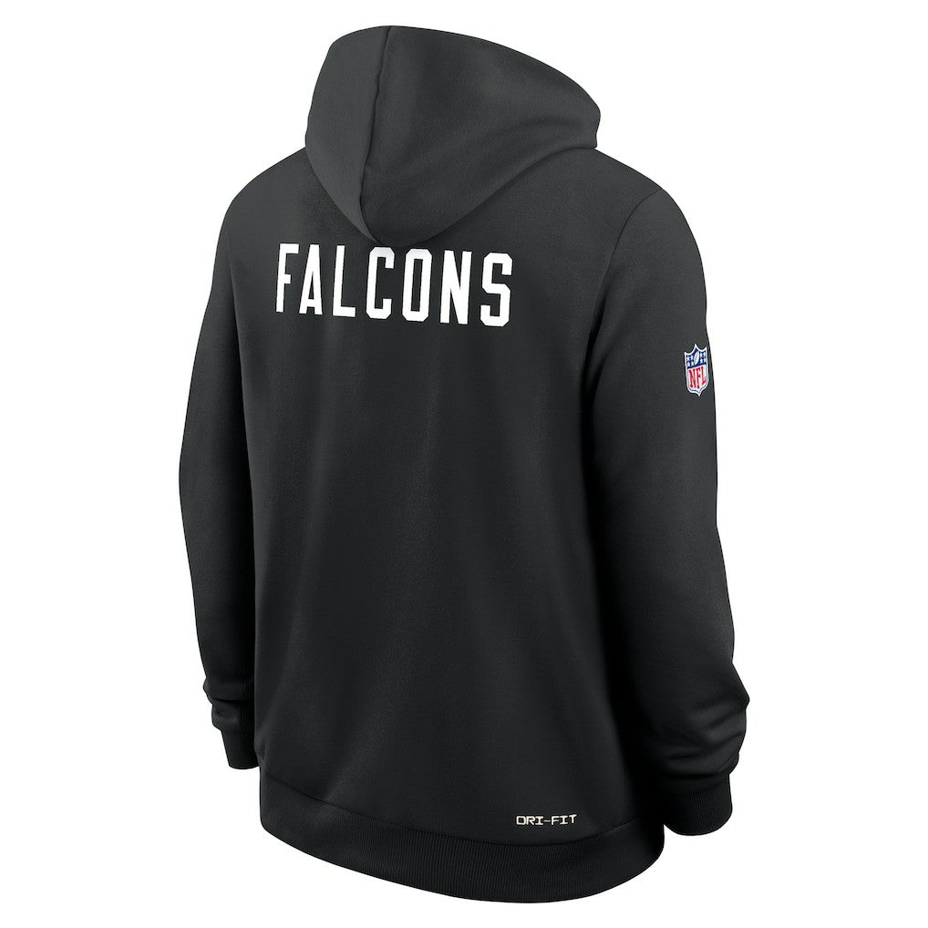 Atlanta Falcons Sideline Standard Issue Alt 2 Dri-FIT Hoodie Black | Nike for Sale