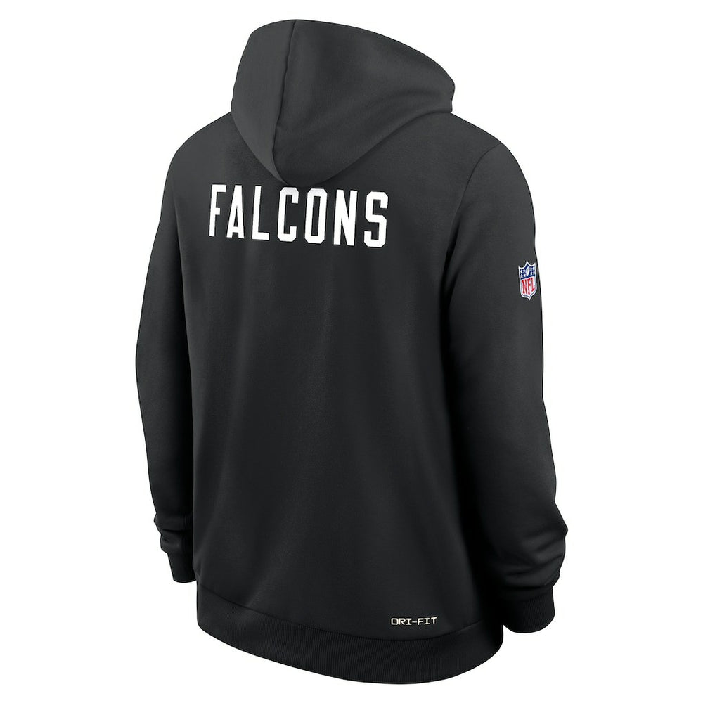 Atlanta Falcons Sideline Standard Issue Alt 2 Dri-FIT Hoodie Black | Nike for Sale