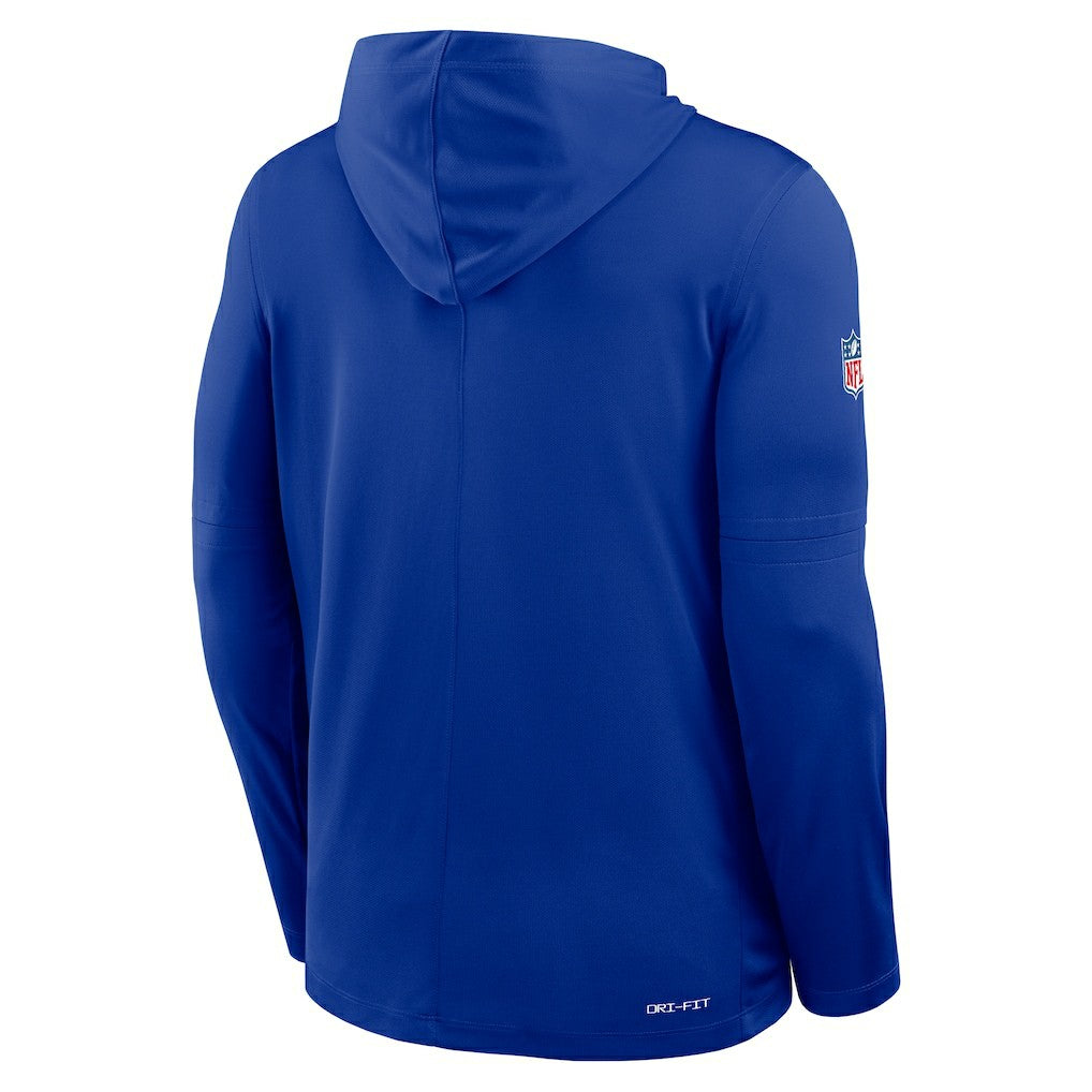 Dallas Cowboys Sideline Alt Pack Dri-FIT Lightweight Hooded Top Royal | Nike for Sale