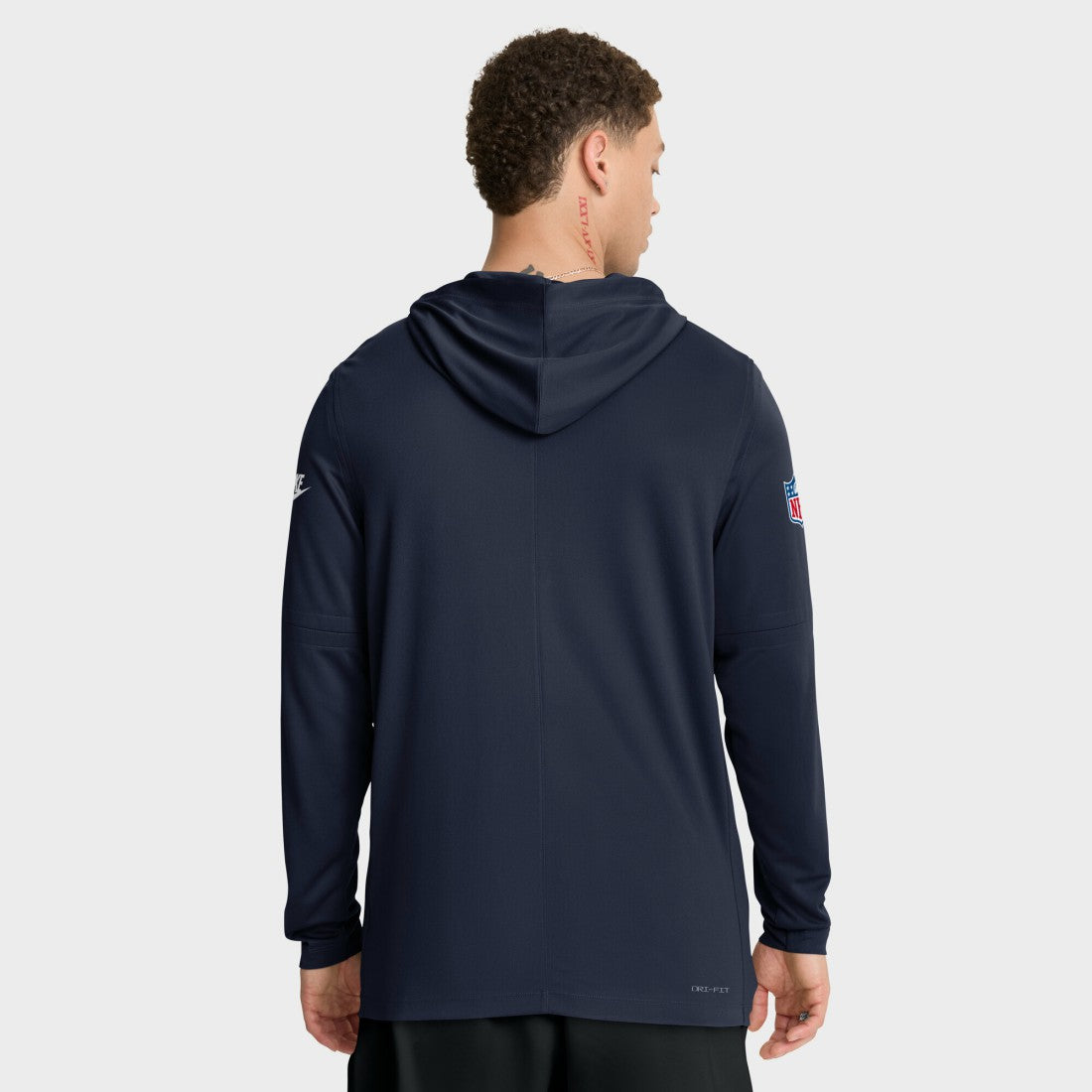 Green Bay Packers The 1923 Classic Pass Accuracy Dri-FIT Long Sleeve Hoodie T-Shirt Navy | Nike for Sale