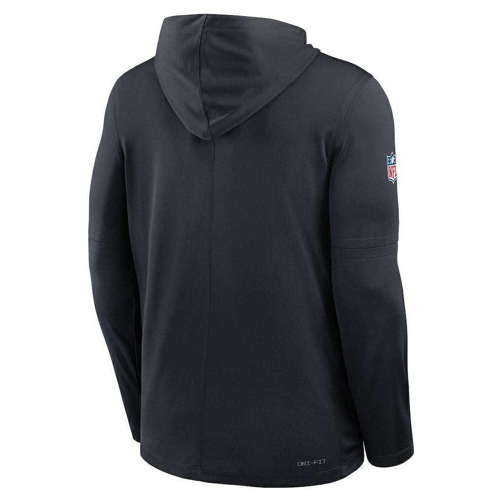Houston Texans Sideline Pass Accuracy Dri-FIT Long Sleeve Hoodie T-Shirt  Blue | Nike for Sale