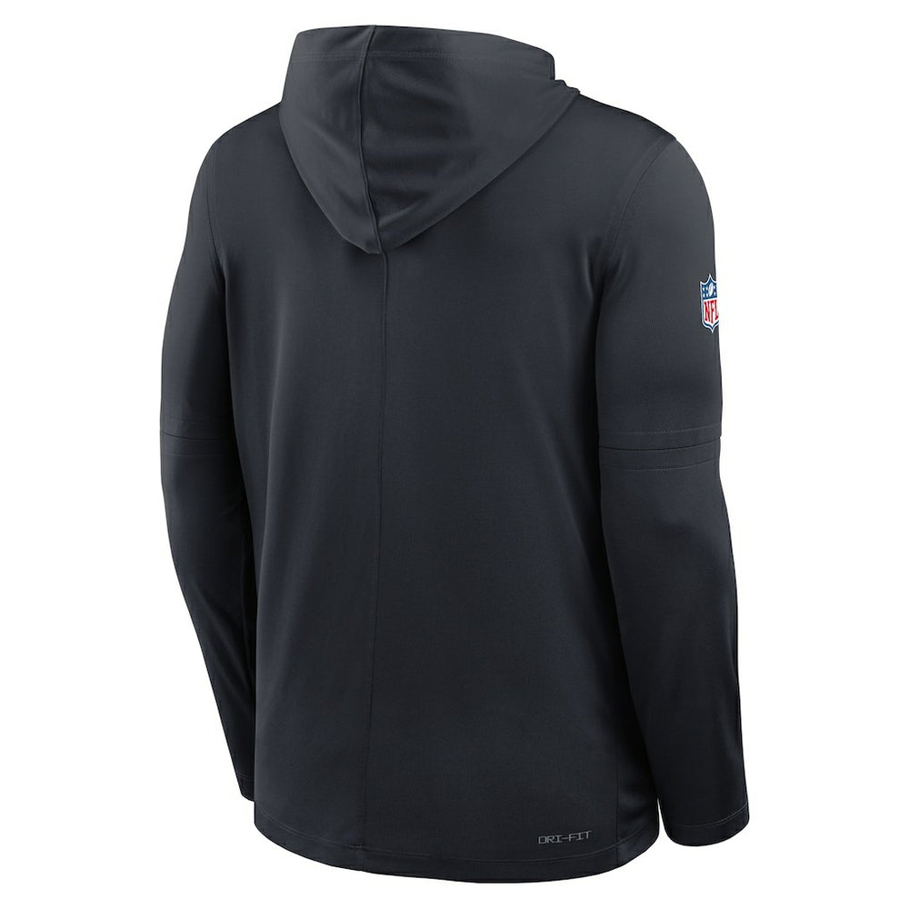 Houston Texans Sideline Pass Accuracy Dri-FIT Long Sleeve Hoodie T-Shirt  Blue | Nike for Sale