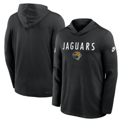 Jacksonville Jaguars Sideline Pass Accuracy Dri-FIT Long Sleeve Hoodie T-Shirt  Black | Nike for Sale