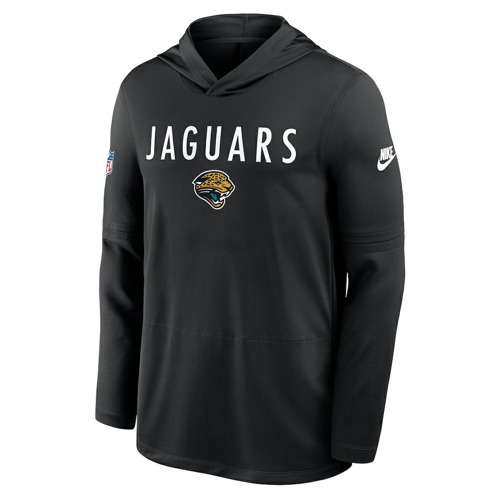Jacksonville Jaguars Sideline Pass Accuracy Dri-FIT Long Sleeve Hoodie T-Shirt  Black | Nike for Sale