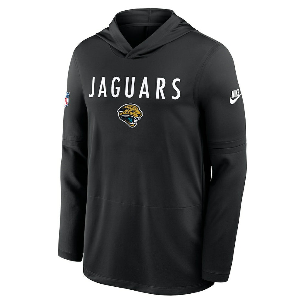 Jacksonville Jaguars Sideline Pass Accuracy Dri-FIT Long Sleeve Hoodie T-Shirt  Black | Nike for Sale