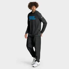 Carolina Panthers Sideline Pure Fury Performance Long Sleeve Hoodie T-Shirt Black | Nike for Sale