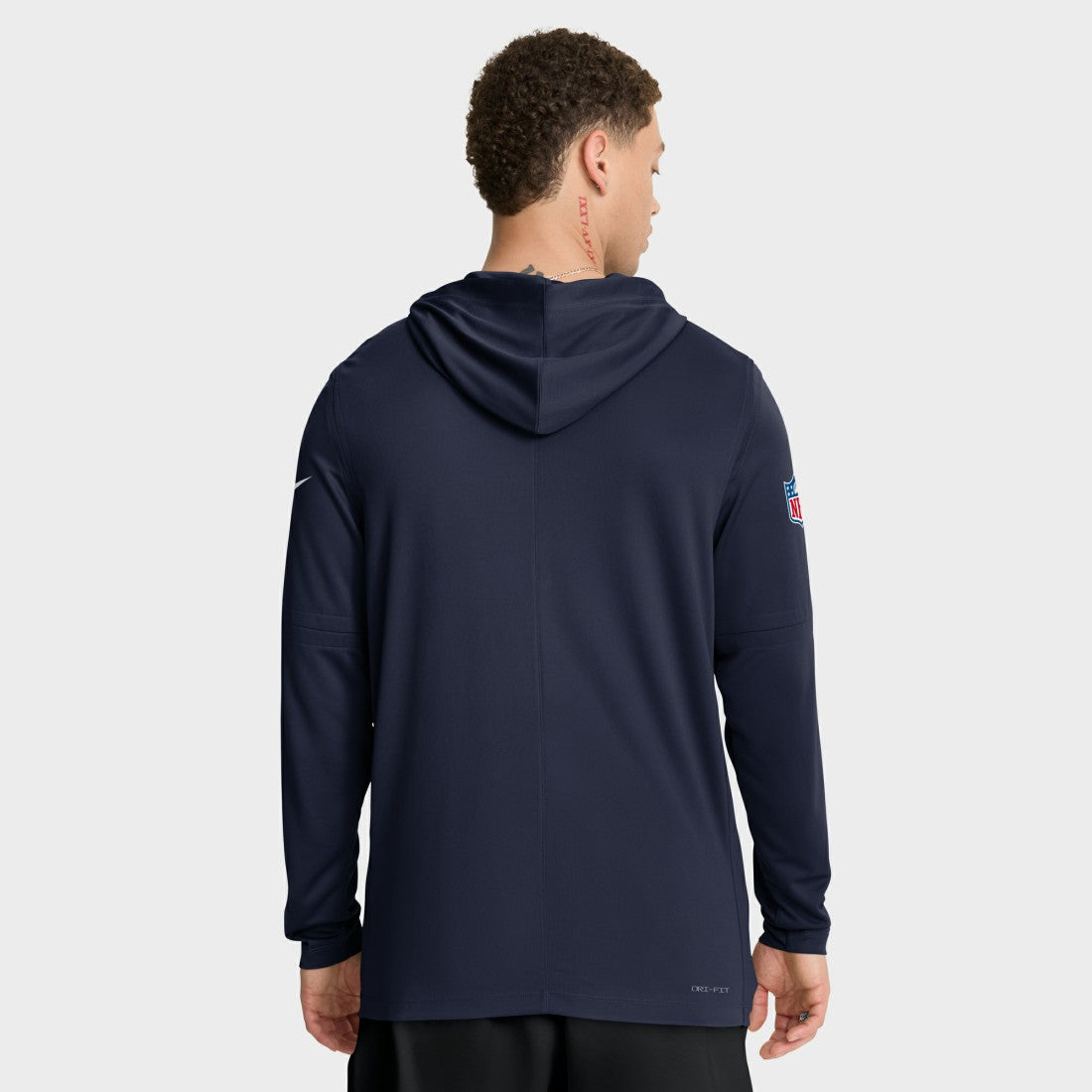 Tennessee Titans Sideline Pure Fury Performance Long Sleeve Hoodie T-Shirt Navy | Nike for Sale