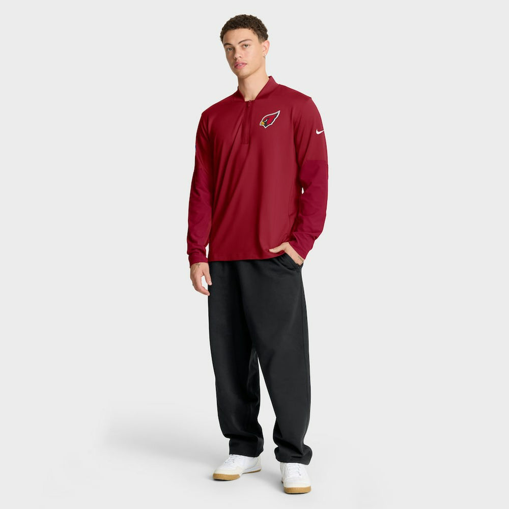 Arizona Cardinals Sideline Dri-FIT Half-Zip Pullover Cardinal | Nike for Sale
