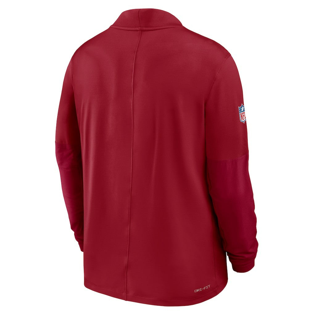 Arizona Cardinals Sideline Dri-FIT Half-Zip Pullover Cardinal | Nike for Sale