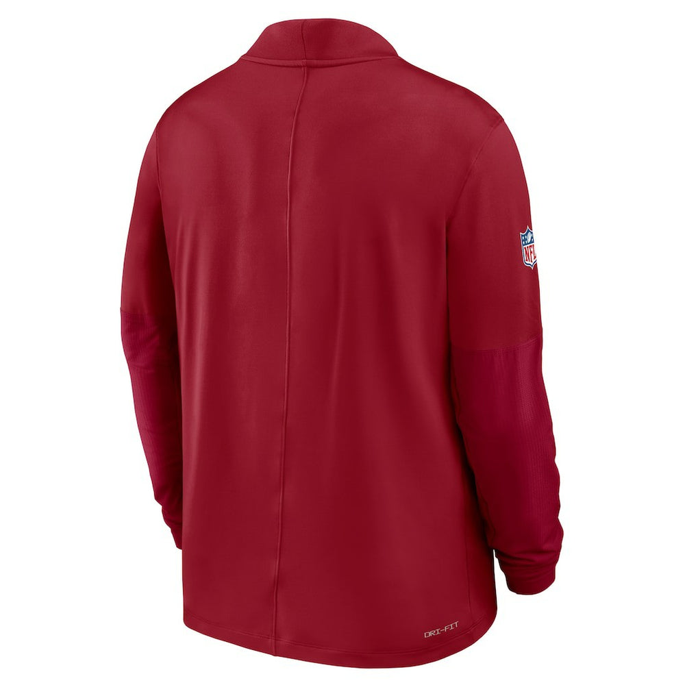 Arizona Cardinals Sideline Dri-FIT Half-Zip Pullover Cardinal | Nike for Sale