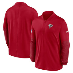 Atlanta Falcons Sideline Dri-FIT Half-Zip Pullover Red | Nike for Sale