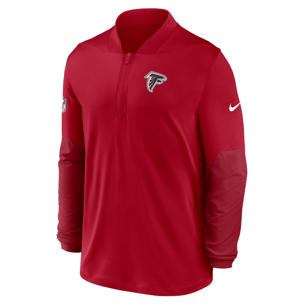 Atlanta Falcons Sideline Dri-FIT Half-Zip Pullover Red | Nike for Sale