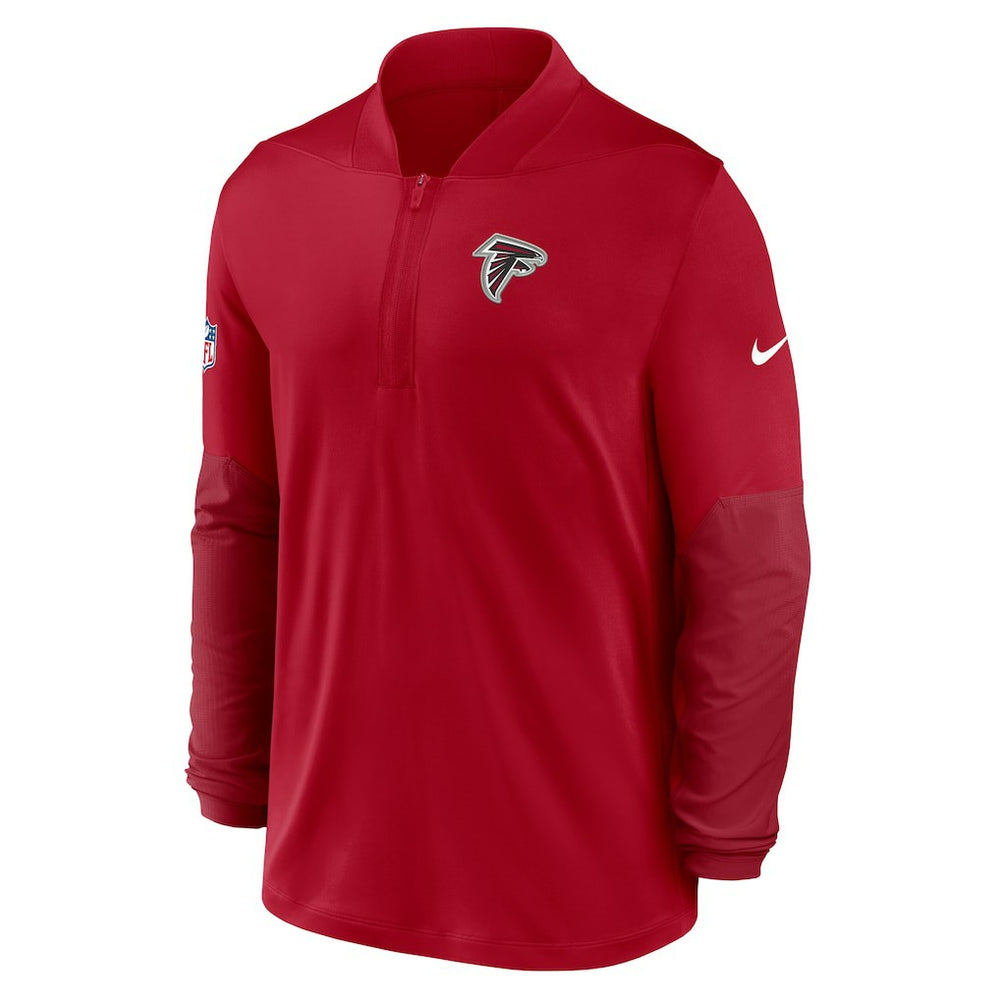 Atlanta Falcons Sideline Dri-FIT Half-Zip Pullover Red | Nike for Sale