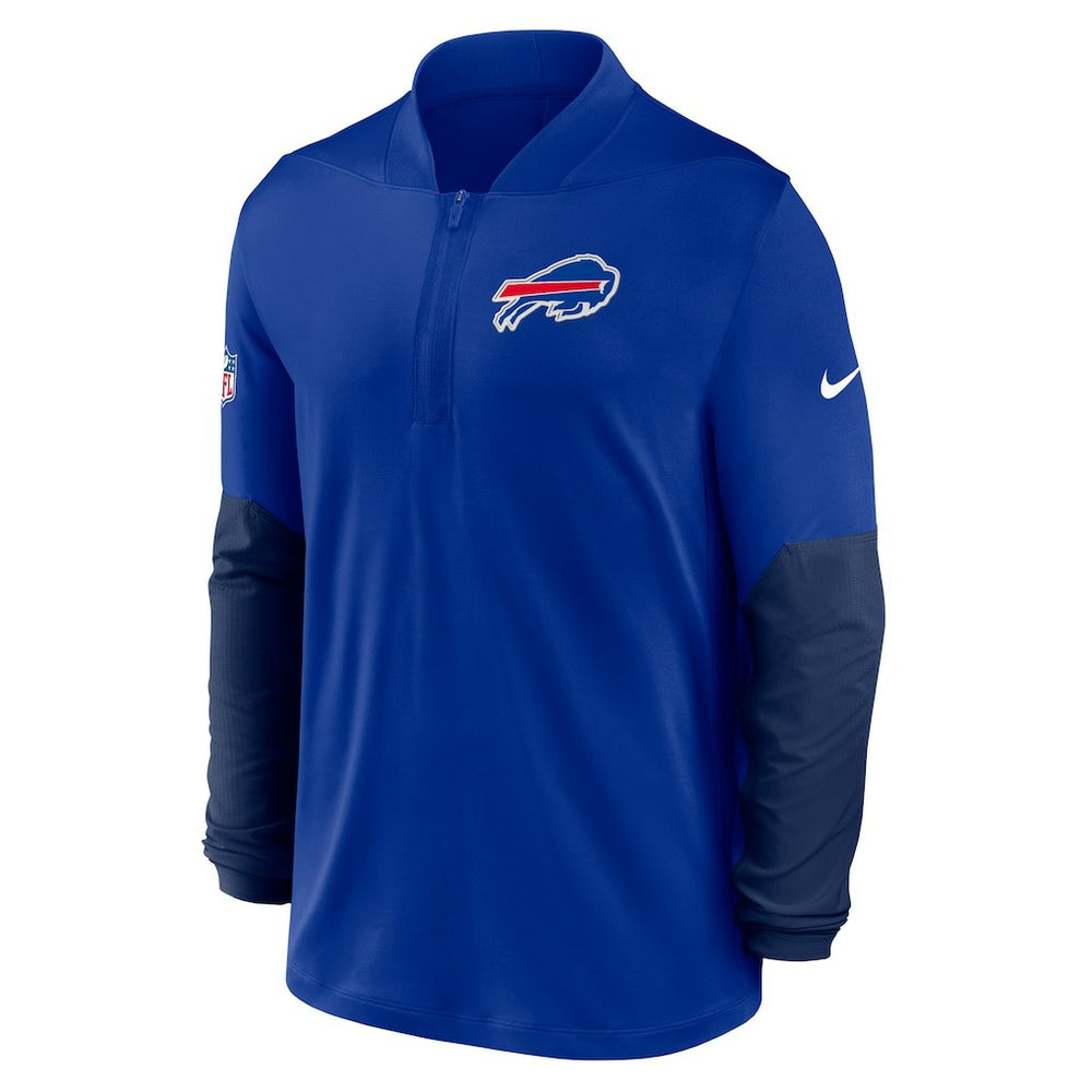 Buffalo Bills Sideline Dri-FIT Half-Zip Pullover Royal | Nike for Sale
