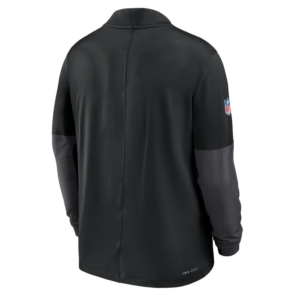 Cincinnati Bengals Sideline Dri-FIT Half-Zip Pullover Black | Nike for Sale