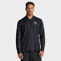 Houston Texans Sideline Dri-FIT Half-Zip Pullover Navy | Nike for Sale