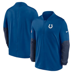 Indianapolis Colts Sideline Dri-FIT Half-Zip Pullover Royal | Nike for Sale