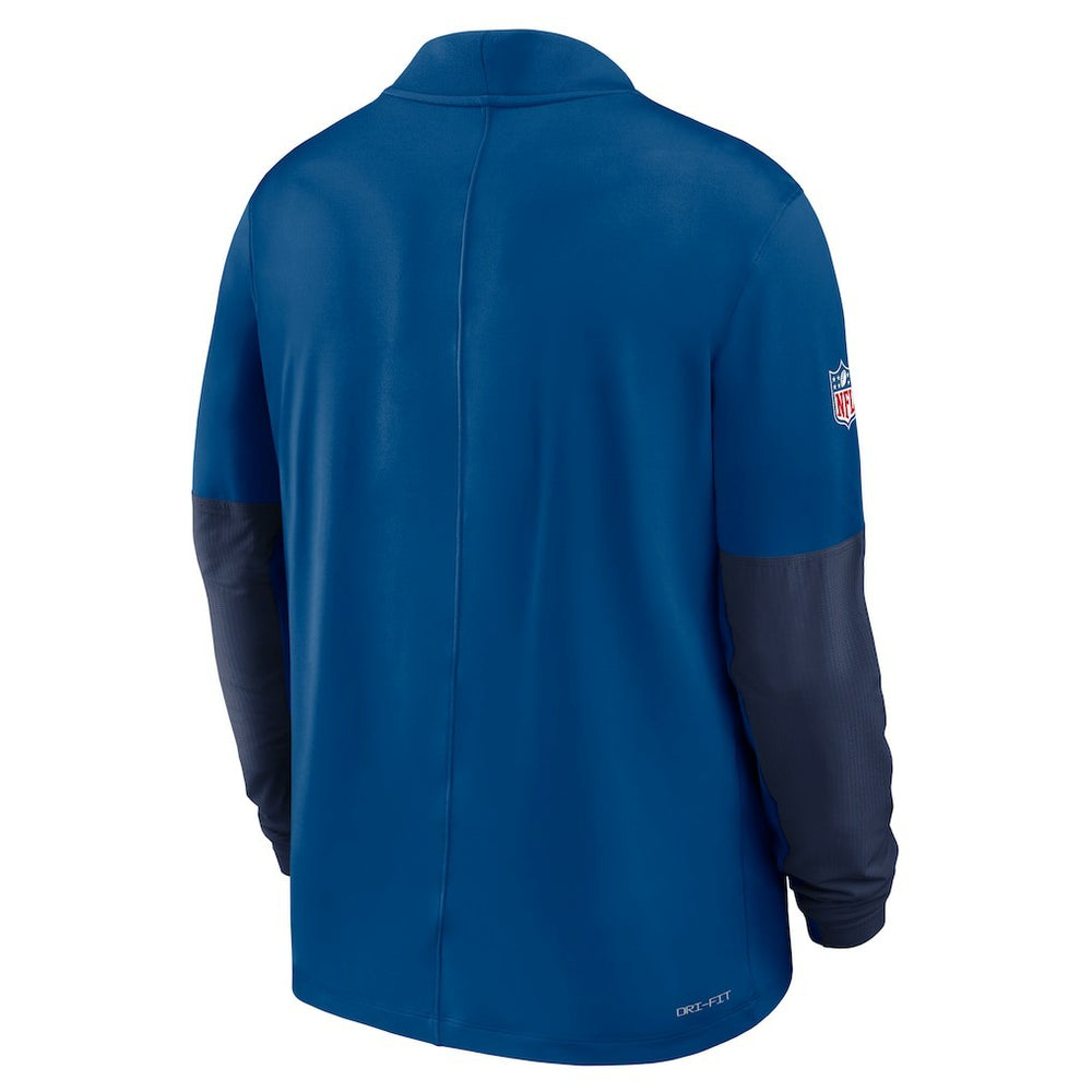 Indianapolis Colts Sideline Dri-FIT Half-Zip Pullover Royal | Nike for Sale