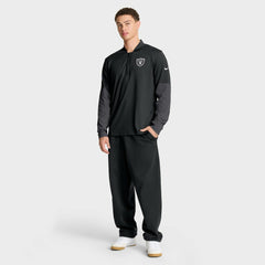 Las Vegas Raiders Sideline Dri-FIT Half-Zip Pullover Black | Nike for Sale