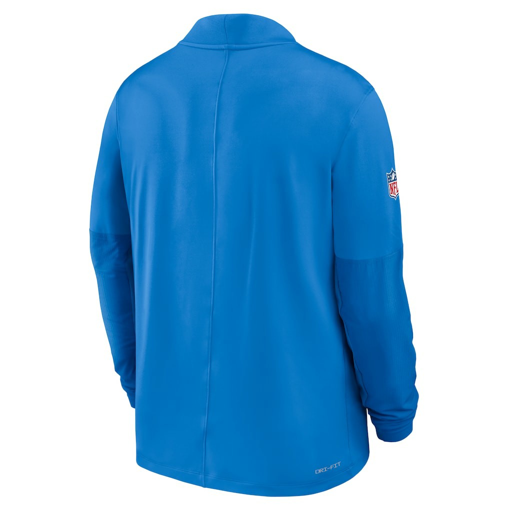 Los Angeles Chargers Sideline Dri-FIT Half-Zip Pullover Powder Blue | Nike for Sale