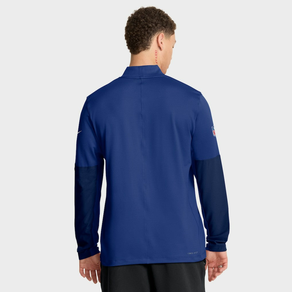 New York Giants Sideline Dri-FIT Half-Zip Pullover Royal | Nike for Sale